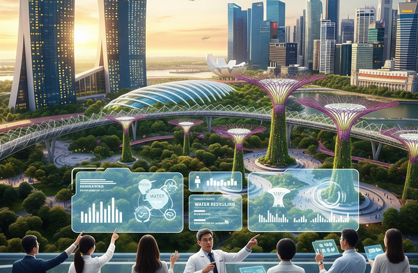 Corporate team discussing sustainability